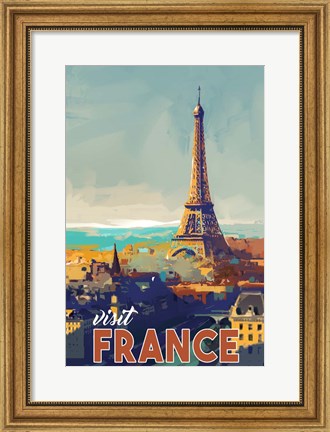 Framed Paris France Print
