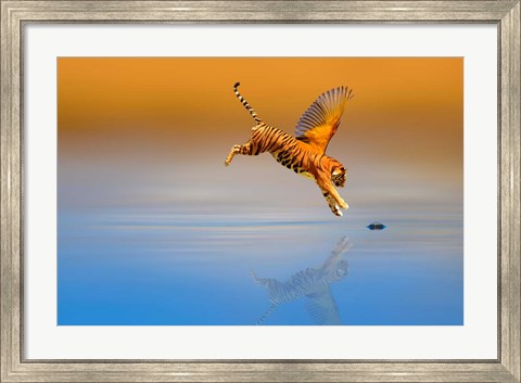 Framed Tigerbird Print