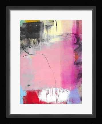 Framed Pink Feature Print