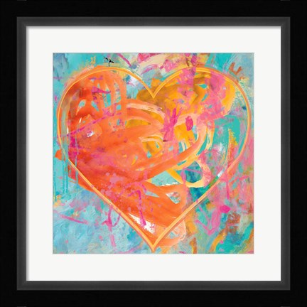 Framed Gumdrop Summer Print