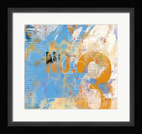 Framed Motherwell No. 3 Print