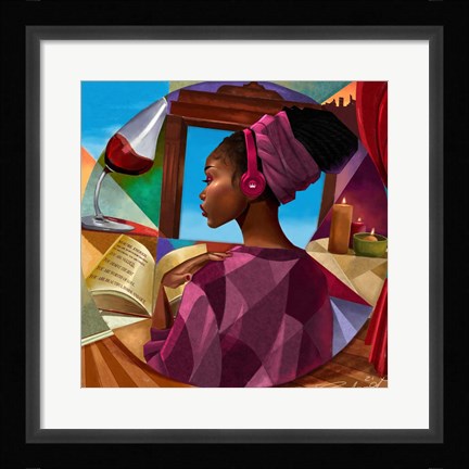 Framed You're Enough Print