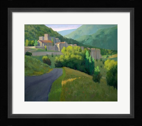 Framed Early Morning in Aurel Print