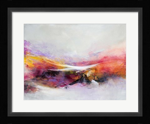 Framed Fractured Time Print