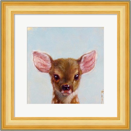 Framed Bambi Print