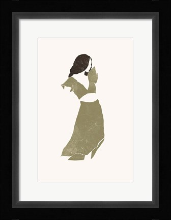 Framed Olive Summer Print