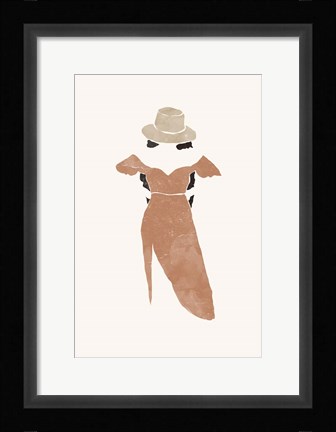 Framed Sienna Summer No. 1 Print