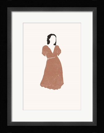 Framed Sienna Summer No. 2 Print