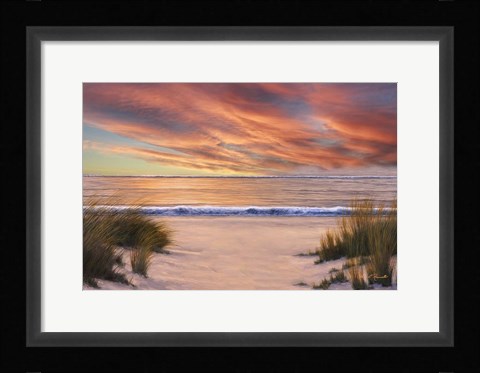 Framed Beach Solitude Print