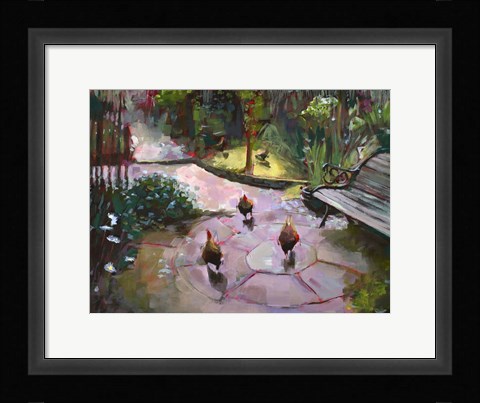 Framed Secret Garden Print