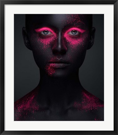 Framed Pink Print