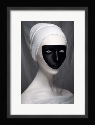 Framed White Renaissance Print