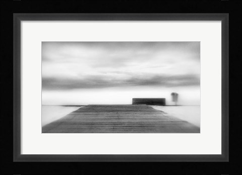 Framed To The Skies From A Hillside Print