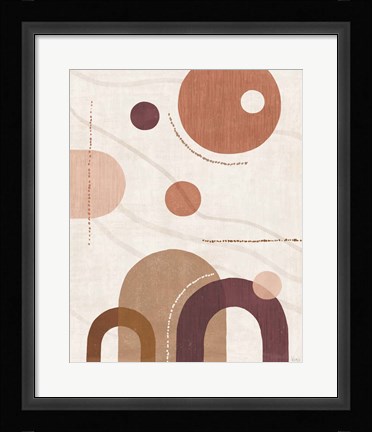 Framed Soft Balance II Print