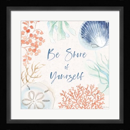 Framed Seaside XIII Print