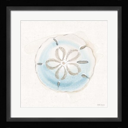 Framed Seaside IX Print