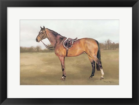 Framed French Trotter Light Print