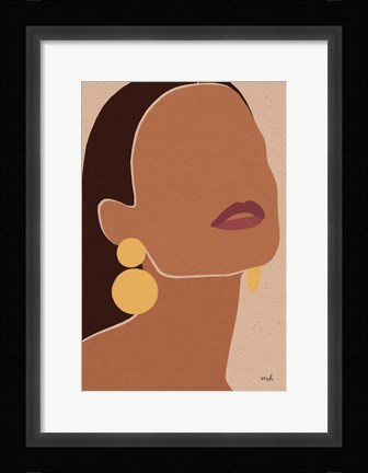 Framed Summer Glow I Print