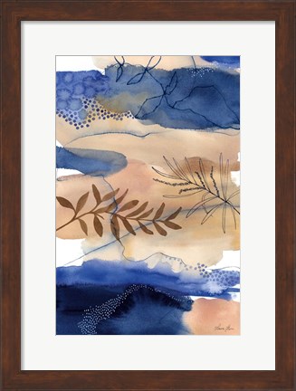 Framed Branch and the River Print