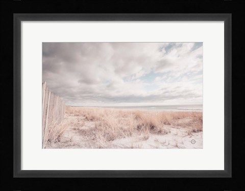 Framed Atlantic Coast Afternoon Soft Print