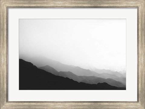 Framed Virgin Mountains II Print
