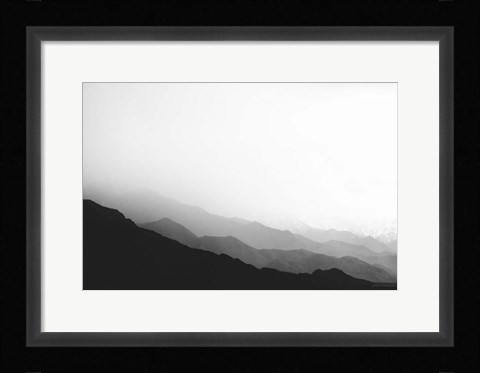 Framed Virgin Mountains II Print