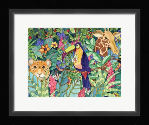 Framed Jungle Print