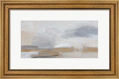 Framed Sandstorm Gold Print