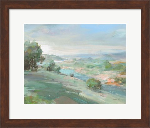 Framed Valley in Sunshine Print