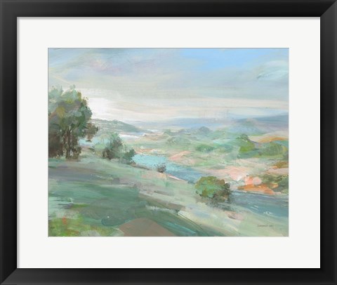 Framed Valley in Sunshine Print