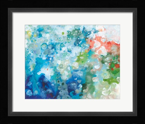 Framed Tidepool Sparkle Print