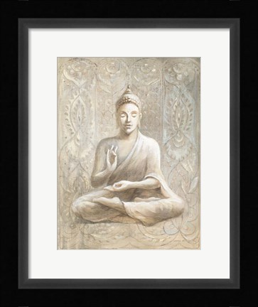 Framed Peace of the Buddha Print