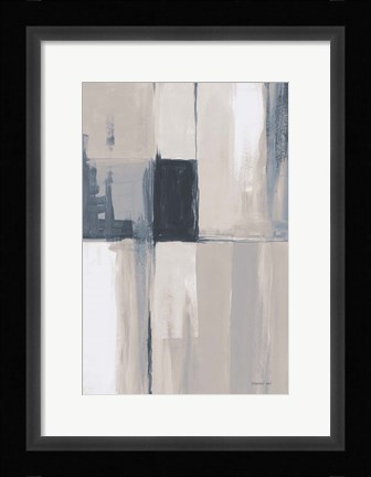 Framed Overlay II Blue Print