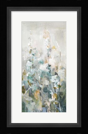 Framed Rustic Garden Neutral IV Print