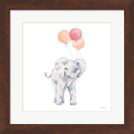 Framed Elephant Celebration Print