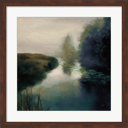 Framed Twilight Fog Dark Print