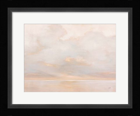 Framed Glint on the Horizon No Pink Print