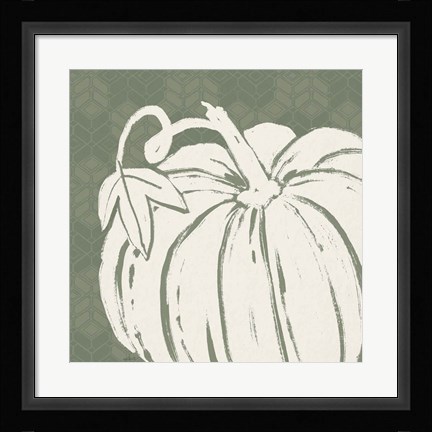 Framed Autumn Tones VII Print