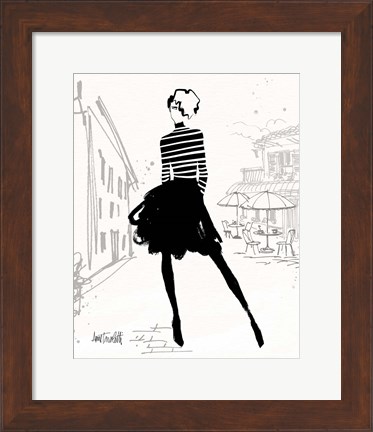 Framed City Style Sketches VII Print