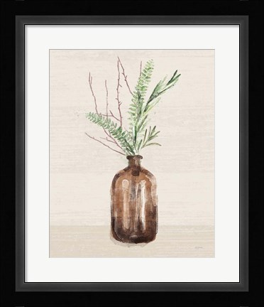 Framed Seasonal Market Still Life I Print