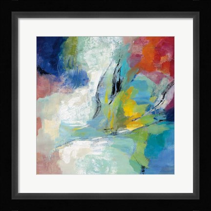 Framed Vibrant Rainbow Print