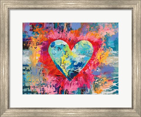 Framed Passionate Love Print