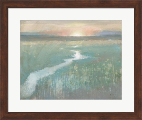 Framed Evening Stream Print