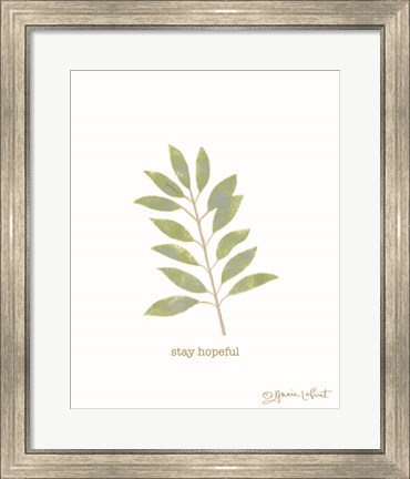 Framed Stay Hopeful Print