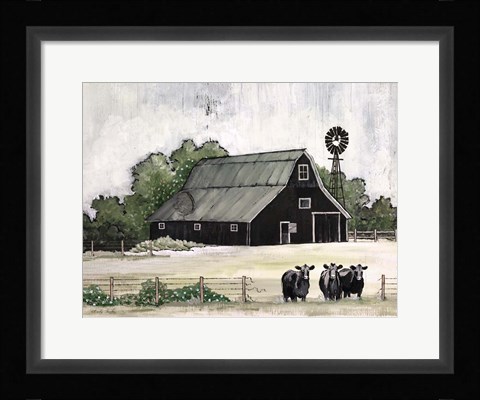 Framed Stay or Go Print