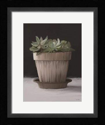 Framed Farmhouse Succulent Print