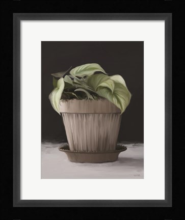 Framed Farmhouse Philodendron Print