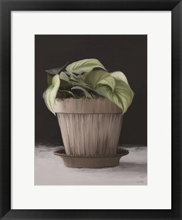 Framed Farmhouse Philodendron Print
