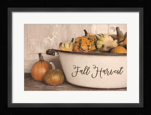 Framed Fall Harvest Print
