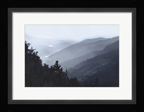 Framed Newfound Gap View Print